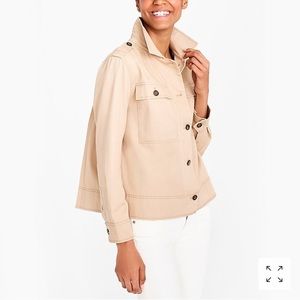 NWT J. Crew Safari Shirt Jacket